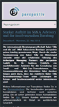 Mobile Screenshot of perspektiv.de